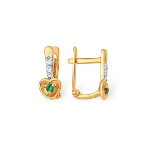 Серьги из золота