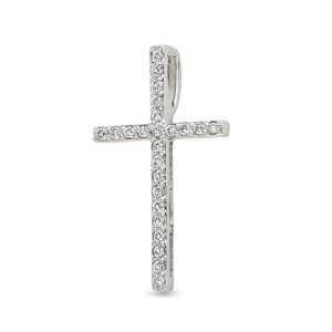 Крест из золота с бриллиантами