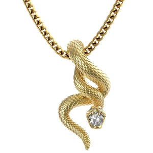 Подвеска из золота Premium