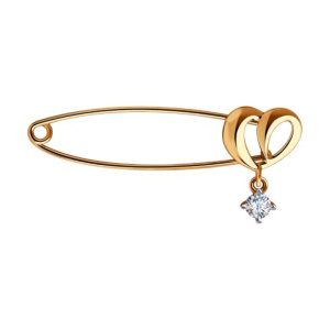 Брошь из золота