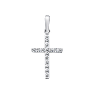 Крест из золота с бриллиантами