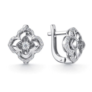 Серьги из золота с бриллиантами