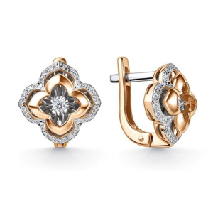 Серьги из золота с бриллиантами