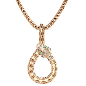 Подвеска из золота с бриллиантами