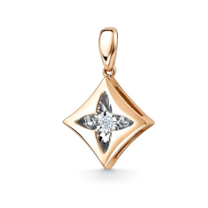 Подвеска из золота с бриллиантами