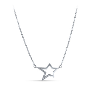 Колье из серебра