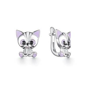 Серьги из серебра