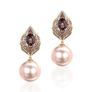 Серьги из золота Premium