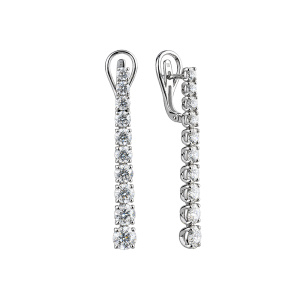 Серьги из золота Premium
