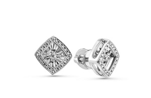 Серьги из золота с бриллиантами