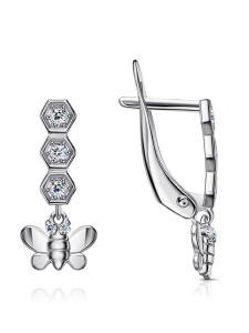 Серьги из серебра