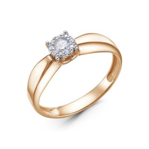 Кольцо из золота с бриллиантами