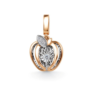 Подвеска из золота с бриллиантами