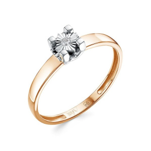 Кольцо из золота с бриллиантами