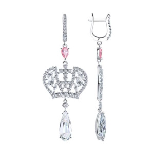 Серьги из серебра