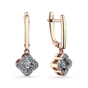 Серьги из золота с бриллиантами