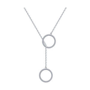 Колье из серебра