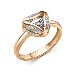 Кольцо из золота с бриллиантами