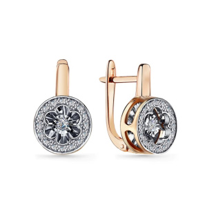 Серьги из золота с бриллиантами