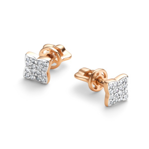 Серьги из золота с бриллиантами