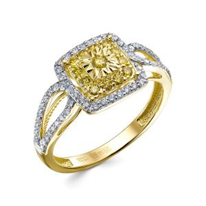 Кольцо из золота Premium