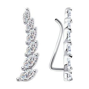 Серьги из серебра