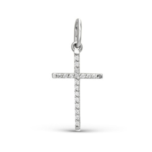 Подвеска из белого золота