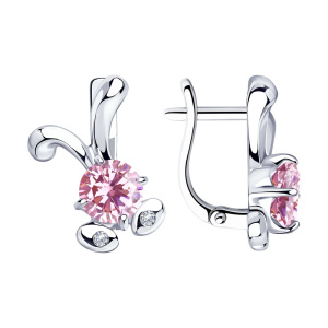 Серьги из серебра