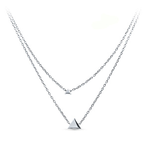 Колье из серебра