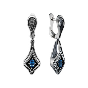 Серьги из золота Premium