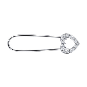 Брошь из золота с бриллиантами