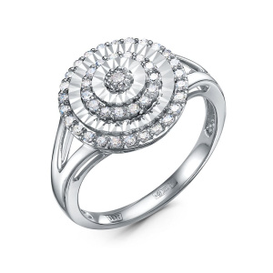 Кольцо из золота с бриллиантами