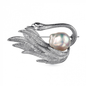 Брошь из серебра