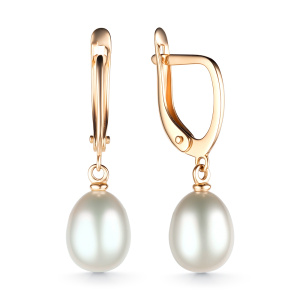 Серьги из золота с полудрагоценными вставками