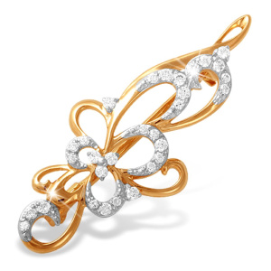 Брошь из золота