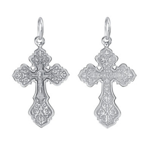 Крест из серебра