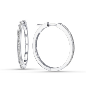 Серьги из золота с бриллиантами