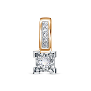 Подвеска из золота с бриллиантами