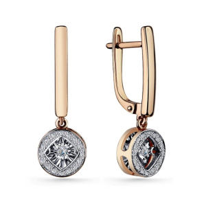 Серьги из золота с бриллиантами