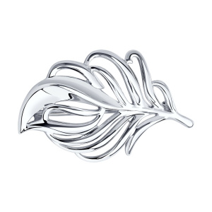 Брошь из серебра