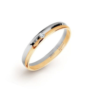 Обручальное кольцо из золота