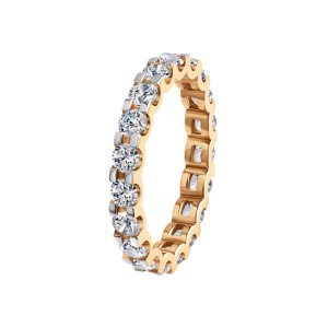 Кольцо из золота с бриллиантами