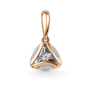 Подвеска из золота с бриллиантами