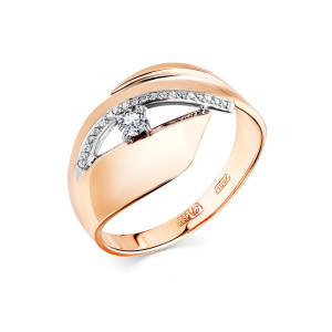 Кольцо из золота с бриллиантами