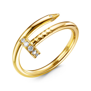 Кольцо из золота с бриллиантами