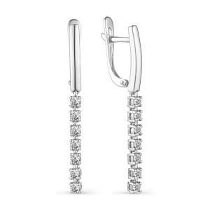 Серьги из золота с бриллиантами