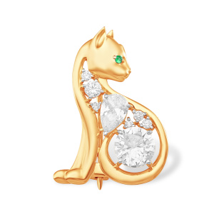 Брошь из золота