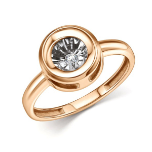 Кольцо из золота с бриллиантами