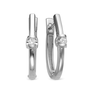 Серьги из золота с бриллиантами