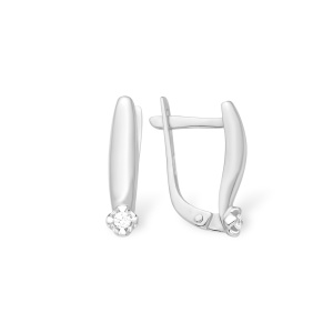 Серьги из золота с бриллиантами